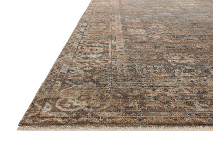 The Rug Corner Loloi Heritage Mocha / Denim