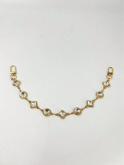 High-End Rhinestone European-American Style Durable Chain Metal Bag Charm Accessory