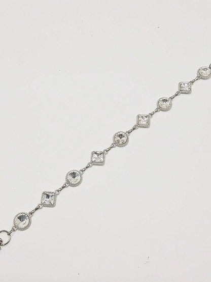 High-End Rhinestone European-American Style Durable Chain Metal Bag Charm Accessory