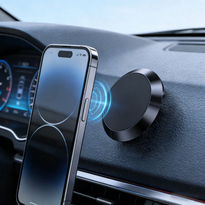 High-Fashion Magnetic Car Phone Holder, Easy Installation, Stable And Shock-Proof, Suitable For Various Car Models And Phone Types