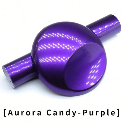 High Gloss Crystal Chameleon Purple Vinyl Wrap, Self Adhesive Air Release Film, DIY Color Change Sticker For Car & Motorcycle Body Modification