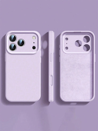High-Quality Liquid Silicone Phone Case Compatible With IPhone 17 Pro Max, 17 Pro, 17 Air, 17, 16, 15, 14, 13, 12, 11 Pro Max Plus, Soft Touch Skin-Friendly Anti-Drop Protective Cover