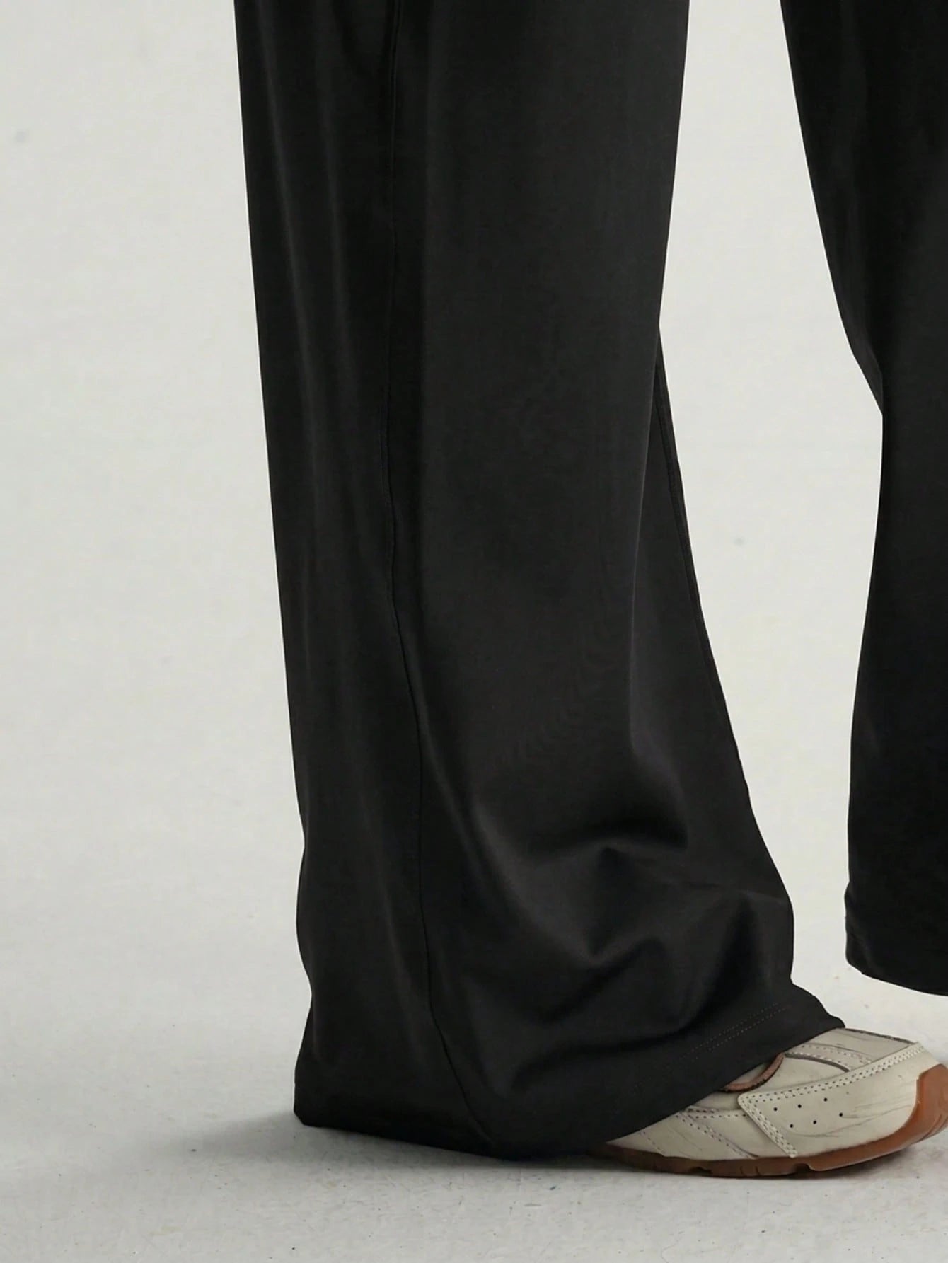 High Waist Soft Wide Leg Pants, Flattering, Non-Sheer, Yoga & Casual Wear For Summer Sports, Athleisure