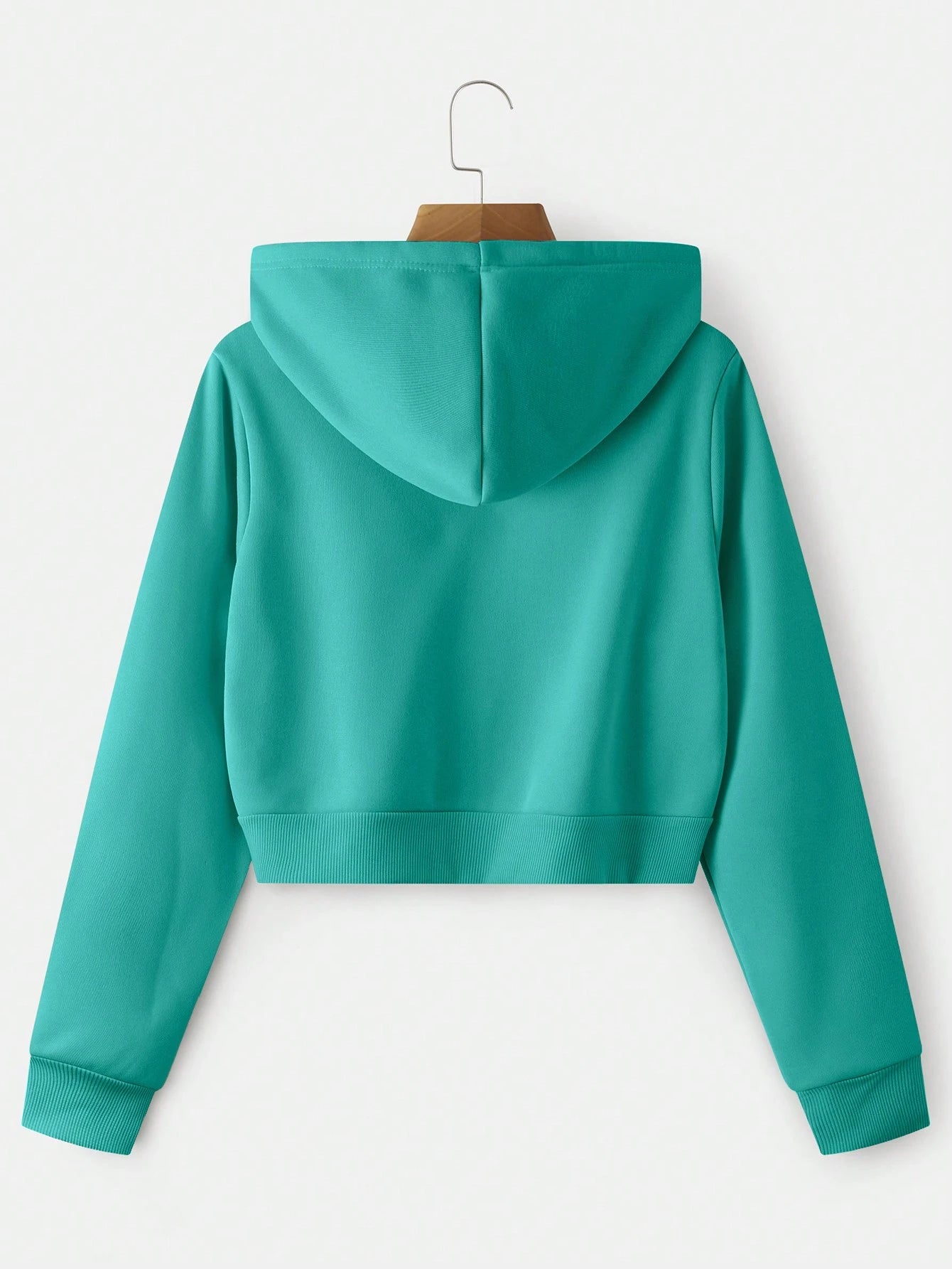 INAWLY Zip Up Crop Drawstring Hoodie,Long Sleeve Tops Graduation,Back To School,Graduation,Teacher For Women,Back To School Fall Sweatshirt