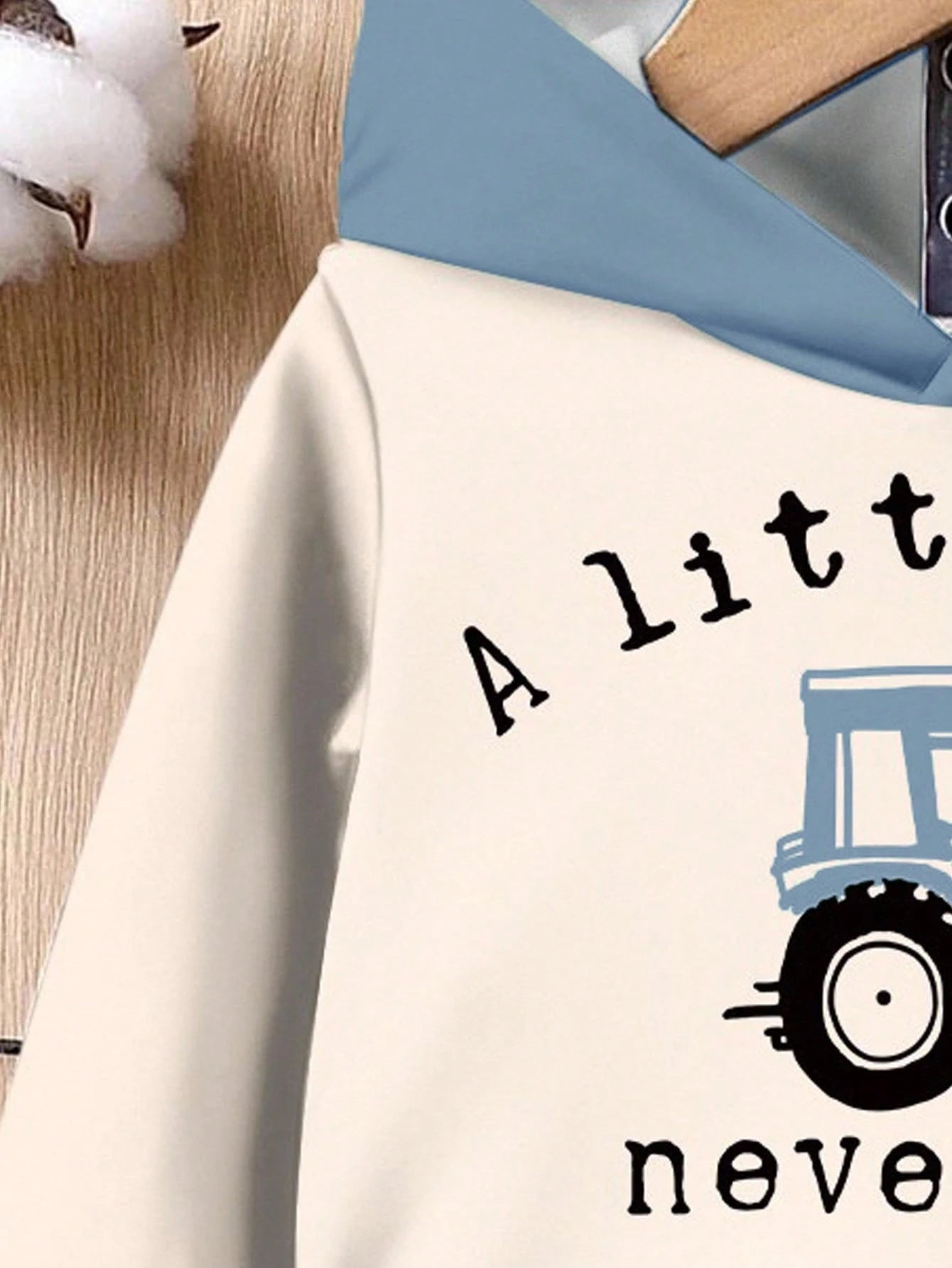 Infant Boys Casual Loose Comfy Knit Soft Sweatshirt&Pants Set,Suitable For Autumn/Winter Baby Boy Clothes Outfit Tractor Little Sweatpants Fall
