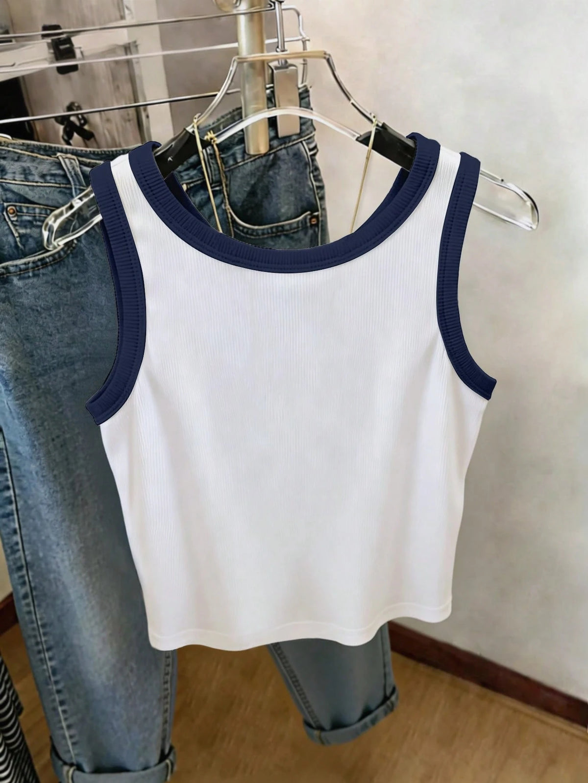 IslaSuriya 3pcs Brazil, Italy, Spain Slogan Graphic Print Women Round Neck Camisole,Soccer Fan