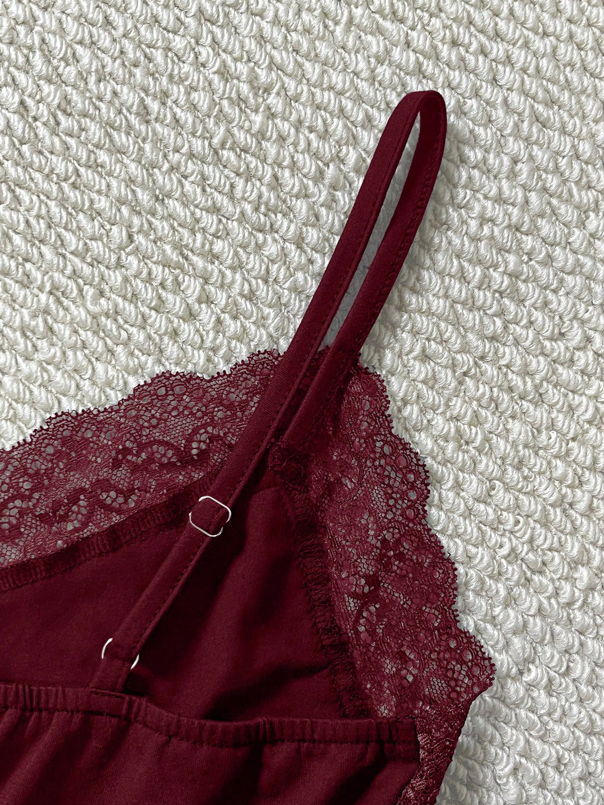 IslaSuriya Lace Patchwork Fitted Camisole For Women