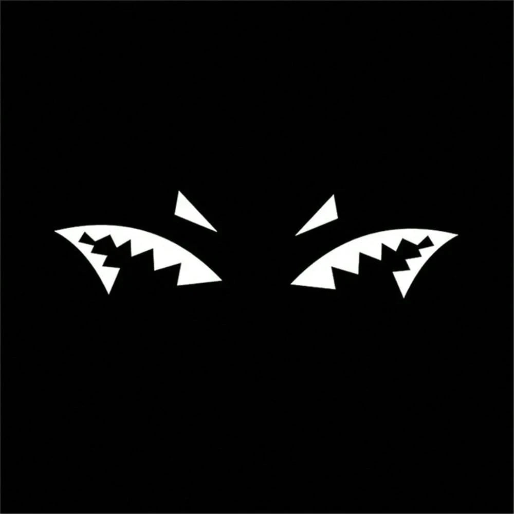JDM Shark Fin Antenna Car Sticker Creative Shark Mouth Vinyl Decal Car Body Stickers Car Styling Auto Exterior Decoration