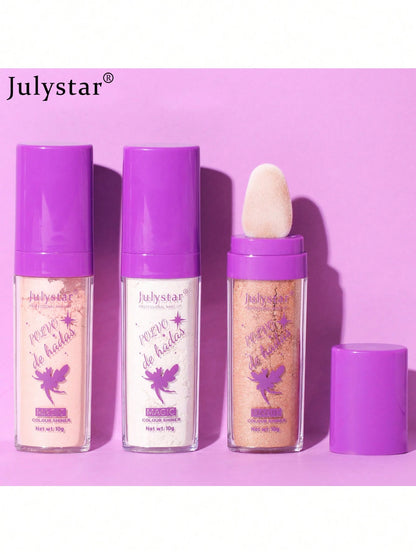 Julystar 10g Party Shimmer Highlight Powder To Brighten Your Whole Body Y2K Makeup