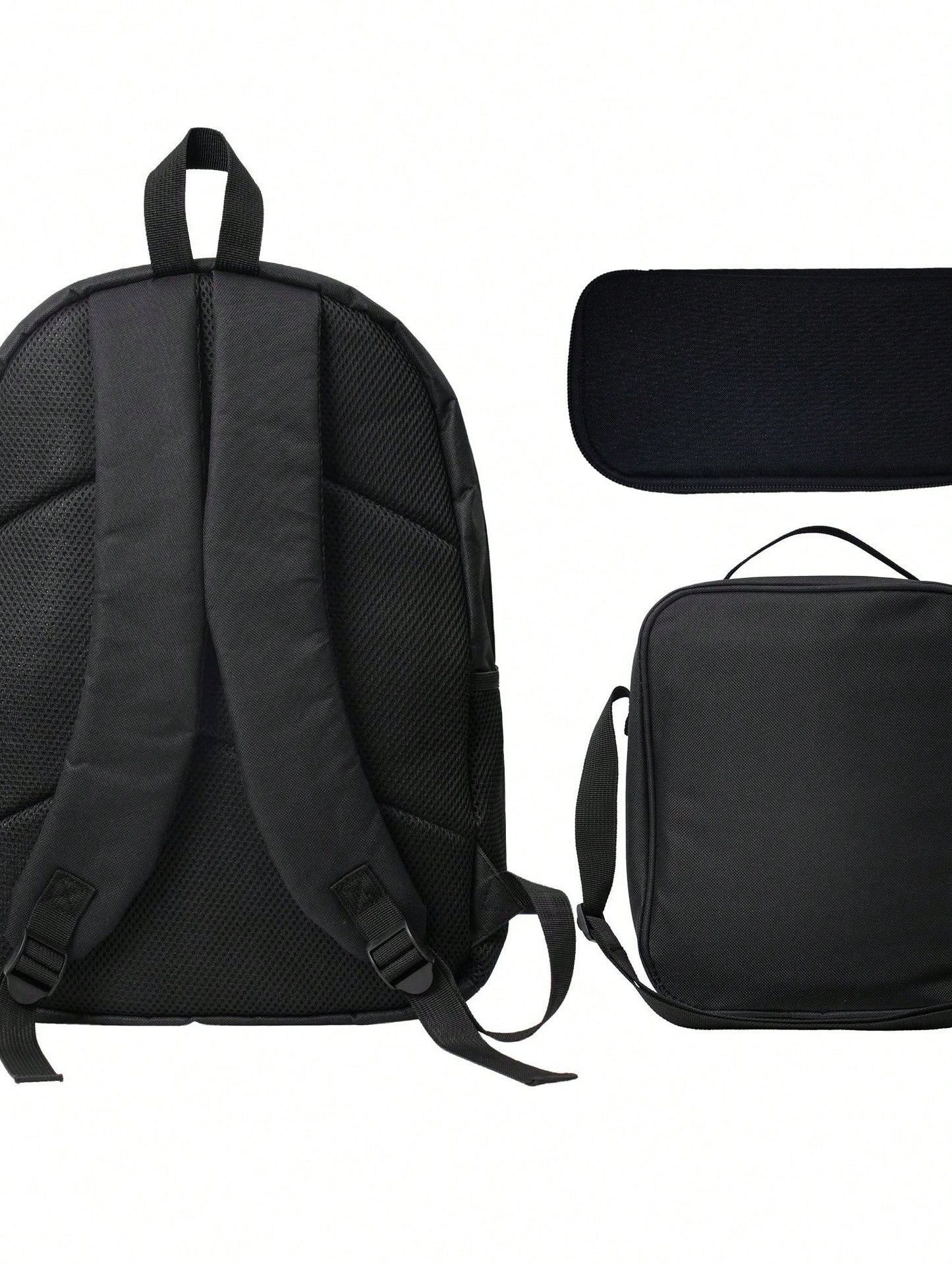 Katseye Backpack 3 Piece Set For School Girls Boys Don't Touch My Phone Printed Bookbag With Box And Pencil Case Travel Laptop Shoulder Bag Casual Daypack Pack