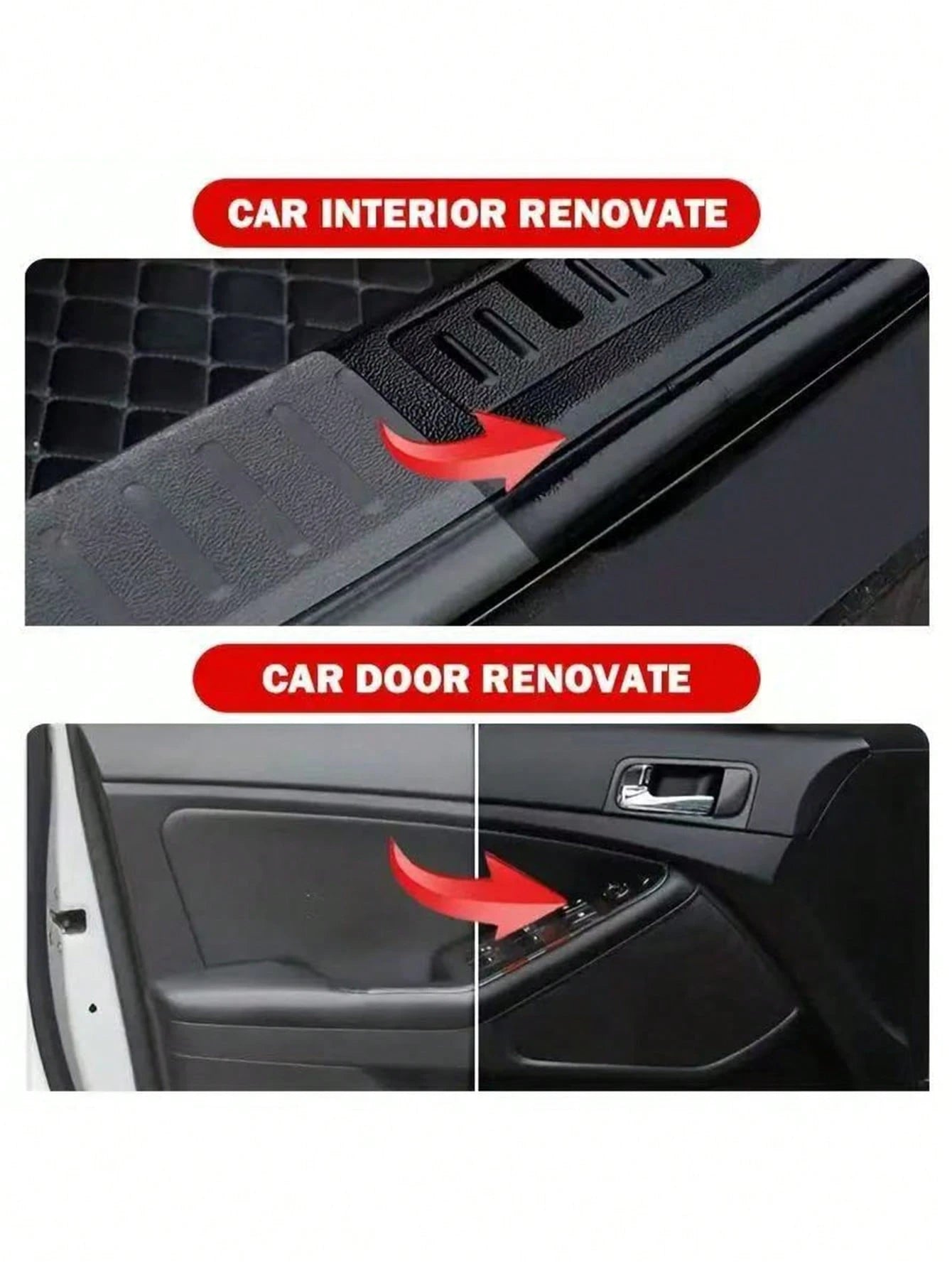 KineShineX Car Polishing And Glazing Wax, Car Interior Polishing And Restoration Paste, Plastic Trim Scratch Repair Paste, Leather Seat And Steering Wheel Polishing And Cleaning Paste, And Automotive