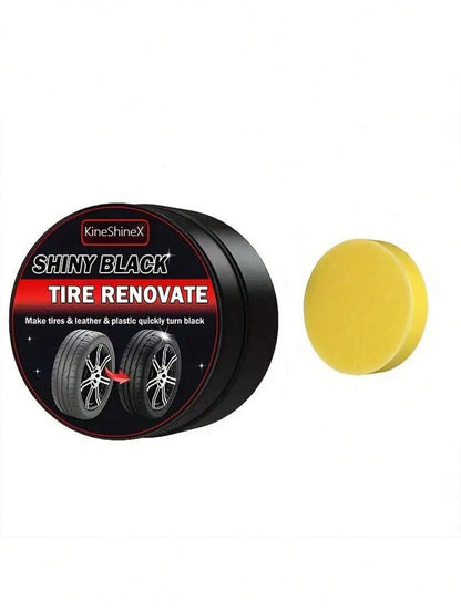 KineShineX Car Polishing And Glazing Wax, Car Interior Polishing And Restoration Paste, Plastic Trim Scratch Repair Paste, Leather Seat And Steering Wheel Polishing And Cleaning Paste, And Automotive