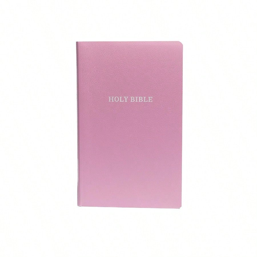 KJV Holy Bible: Gift And Award, Pink Leather-Look, Red Letter, Comfort Print: King James Version