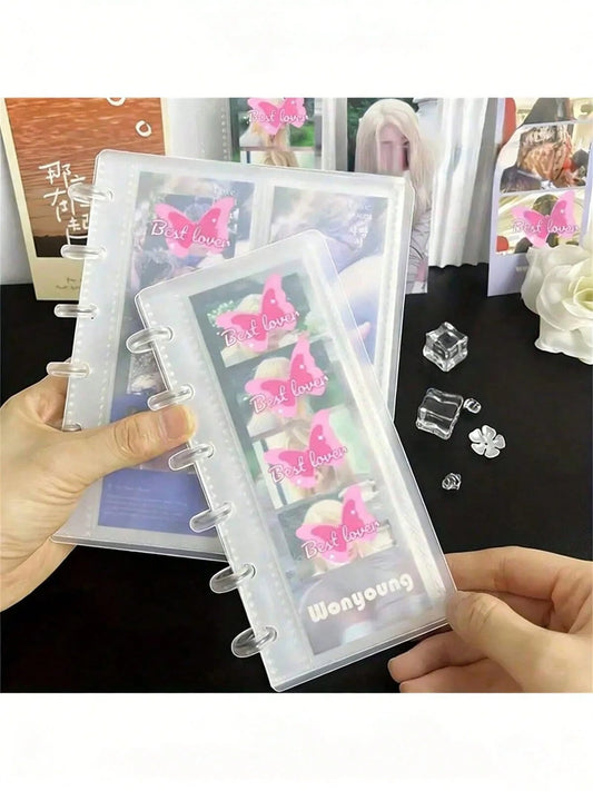 KPOP Idol Photo Card Collection Album- Plastic Photo Sleeve Album With 10 Card Slots, Stationery Set, Back To School, School Supplies