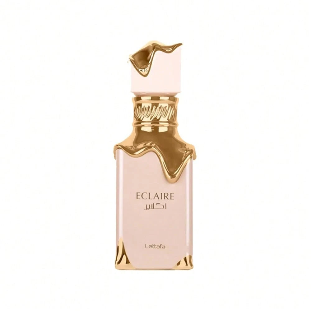 Lattafa Eclaire – Vanilla, Caramel, Sweet, Floral – Long-Lasting Fragrance For Women (10–12 Hours), 3.40 Oz/ 100 Ml