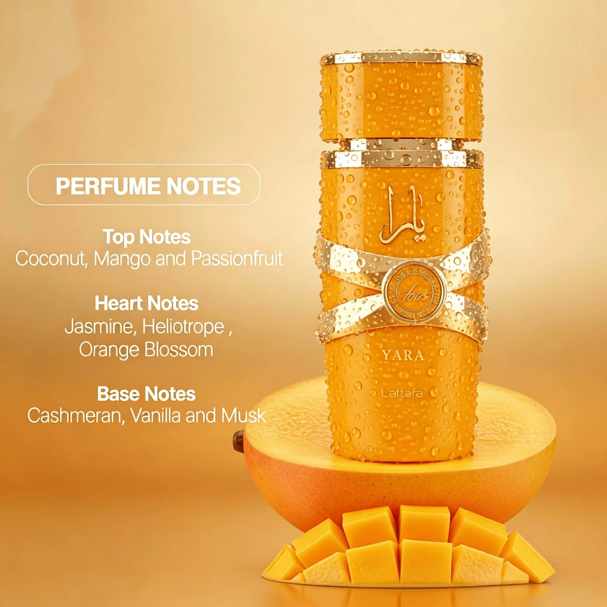 Lattafa Yara Tous- Tropical, Fruity, Floral, Vanilla- Eau De Parfum Long-Lasting Fragrance For Women, 3.40 Ounce/ 100 Ml