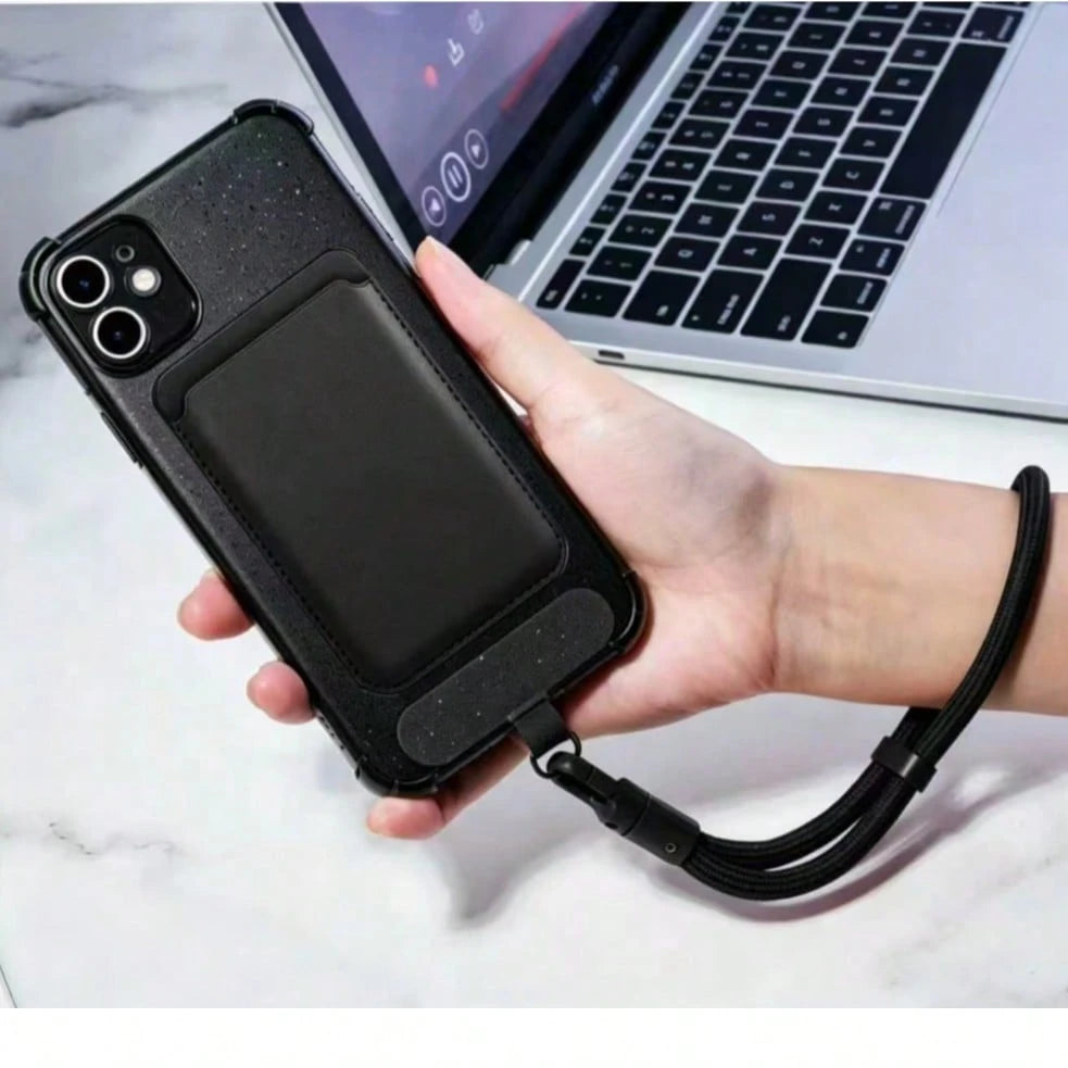 Leather Wallet Card Holder 1pc Solid Color Magnetic PU Leather Card Holder Wallet Case, Compatible With IPhone 16 Pro Max/16/16 Pro/16 Plus/15/15 Pro Max/15 Pro/15plus/12/13/14 Pro/12Pro/12ProMax/13 P