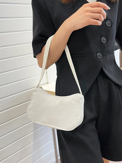 Lightweight,Business Casual Corduroy Minimalist Bag For Teen Girls Women College Students,Rookies & White-Collar Workers Perfect For Office,College,Work,Business,Commute,Outdoors, Travel, Outings, Pe