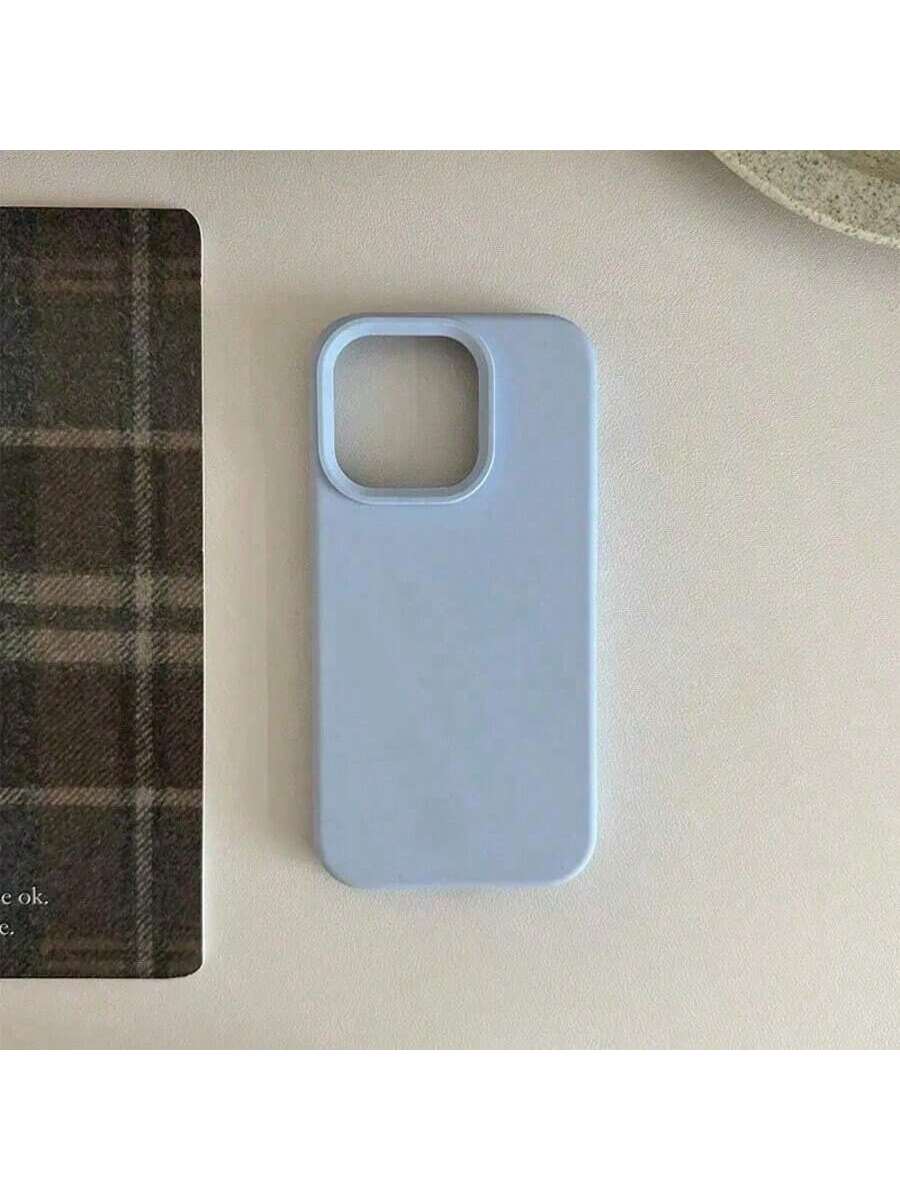 Liquid Silicone Phone Case- Purple Lilac, Anti-Yellowing & Soft Protective, Compatible With IPhone, Waterproof, Shockproof, Anti-Fall, Anti-Scratch