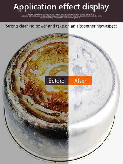 Magic Sponge Scouring Block, Abrasive Rust Removal Cleaning Brush, Descaling Cleaning Pad, For Kitchen, Bathroom, Home, Household