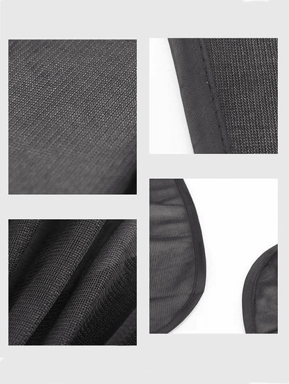 Magnetic Car Sun Shade, Non-Automatic Retractable Interior Sun Blocker, Heat Insulation Front Windshield & Side Window Curtain, Car Sun Shade Magnetic Mesh With Openings