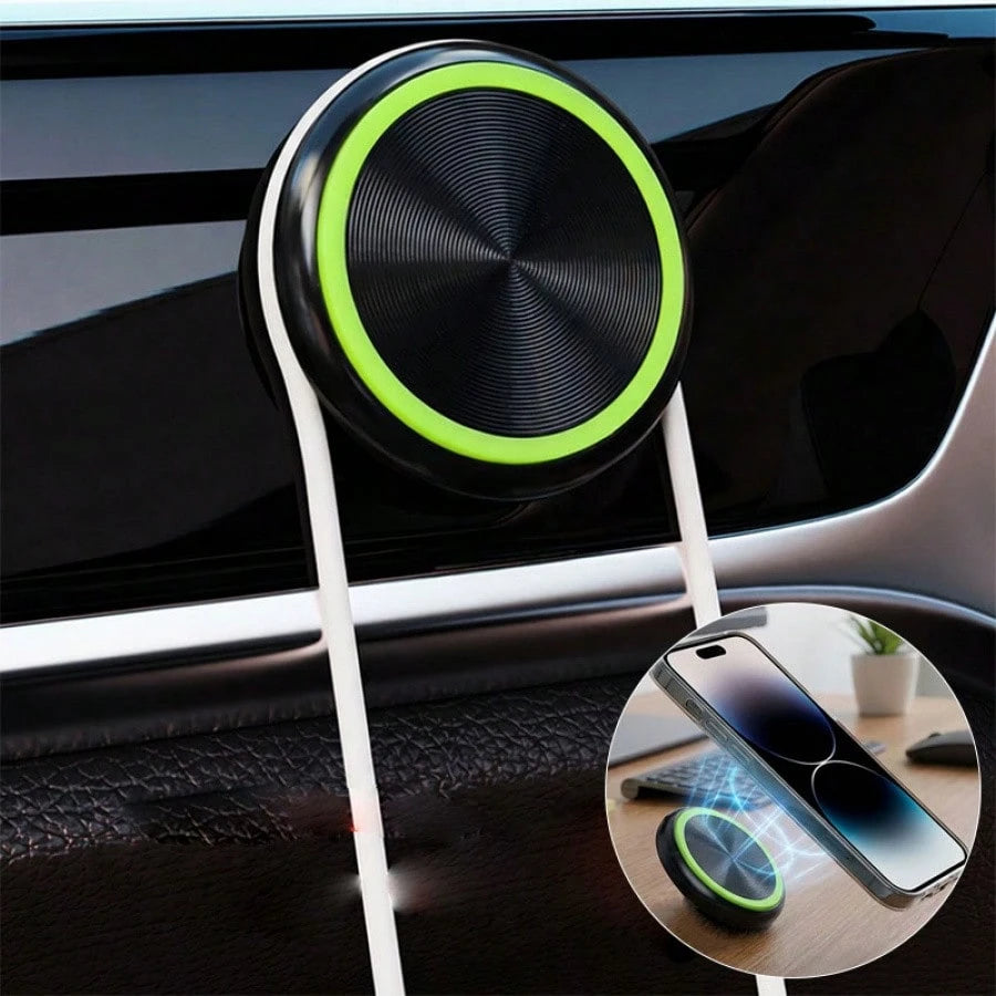 Magnetic Phone Holder For Car Dashboard, Strong Magnet Stable No Shaking, One-Handed Operation, Suitable For Navigation & Video Calls