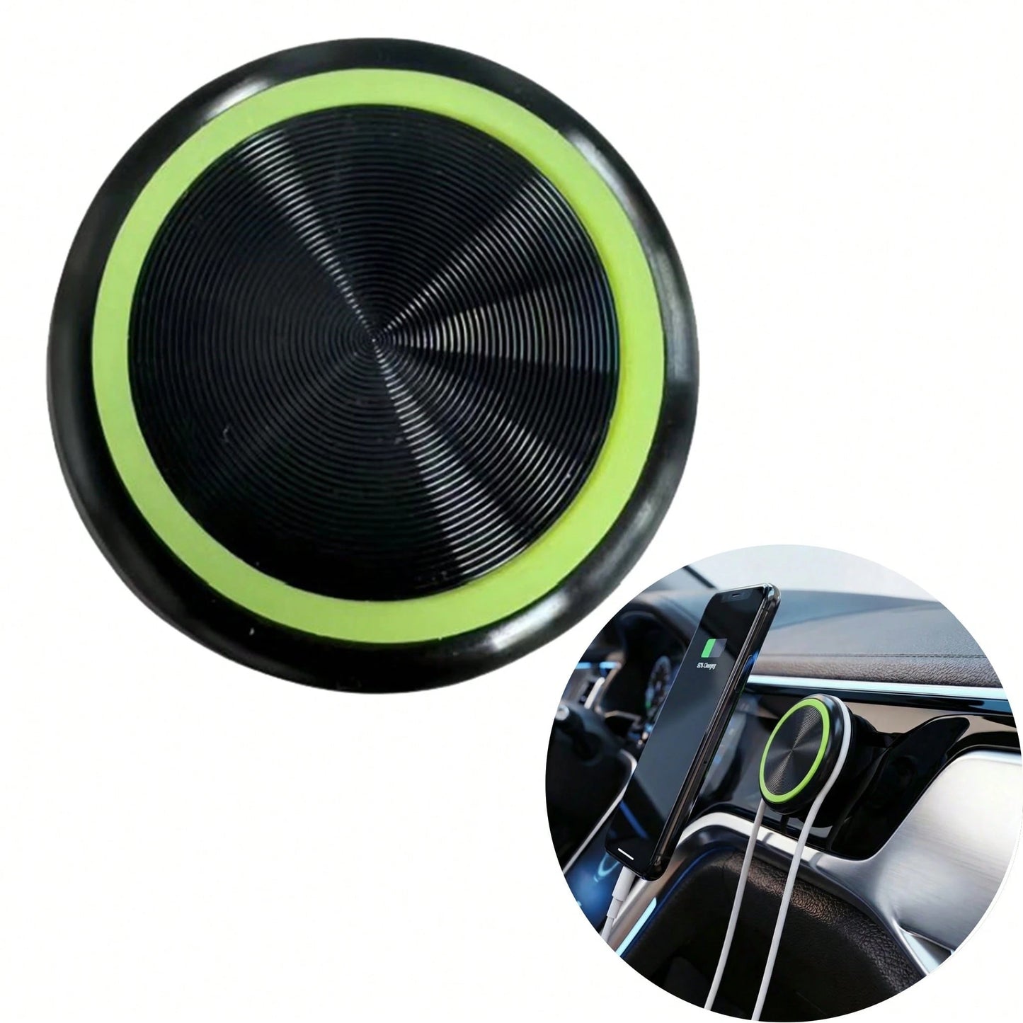 Magnetic Phone Holder For Car Dashboard, Strong Magnet Stable No Shaking, One-Handed Operation, Suitable For Navigation & Video Calls