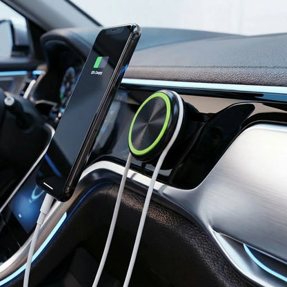 Magnetic Phone Holder For Car Dashboard, Strong Magnet Stable No Shaking, One-Handed Operation, Suitable For Navigation & Video Calls