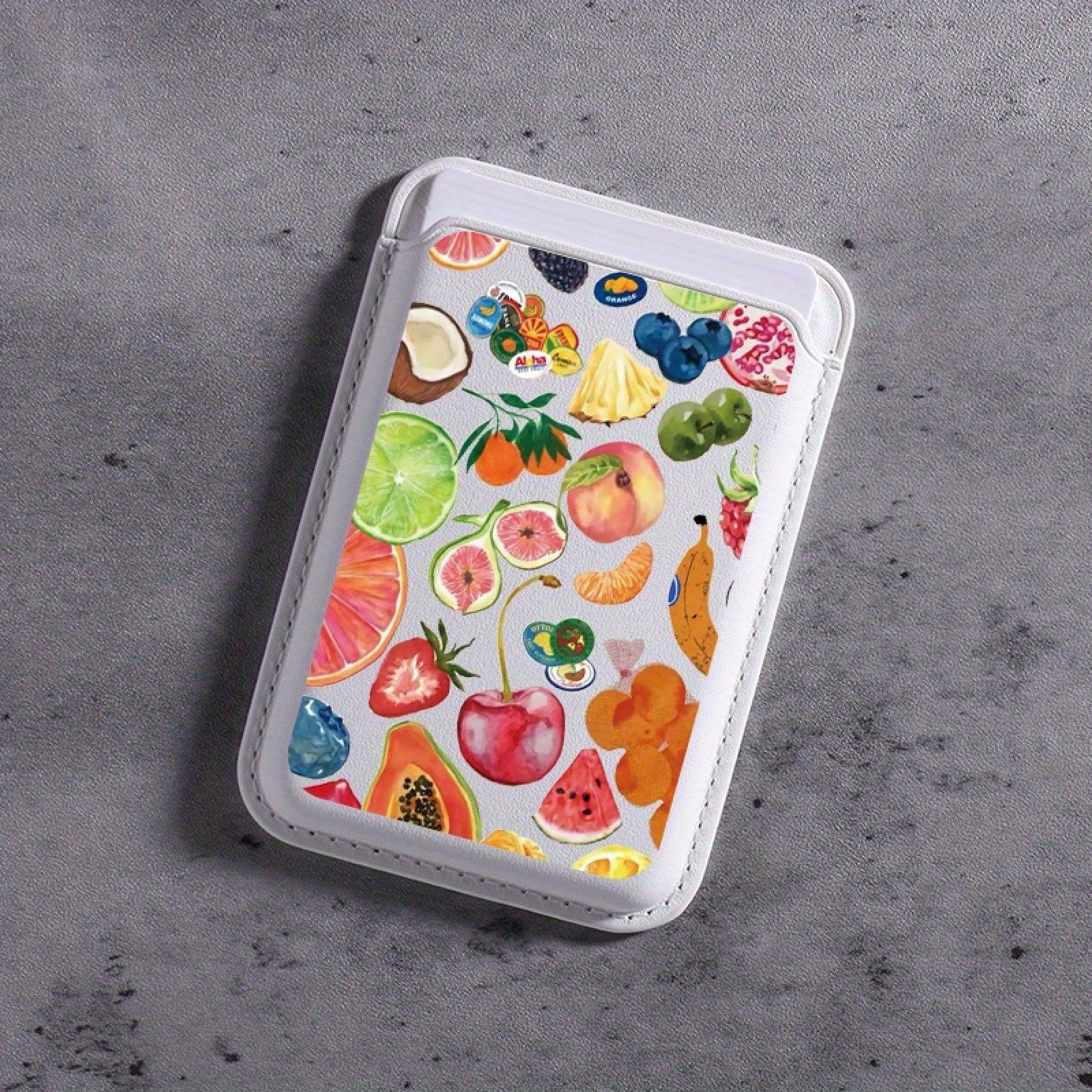 Magnetic PU Leather Card Bag Personality Pattern Cartoon Text Cute Mini Wallet For Magnetic Artificial Leather Wallet Phone Case For Iphone 16 Pro Max, 15/14 PLUS, 13/12/11 Pro Galaxy S25 Edge S24F