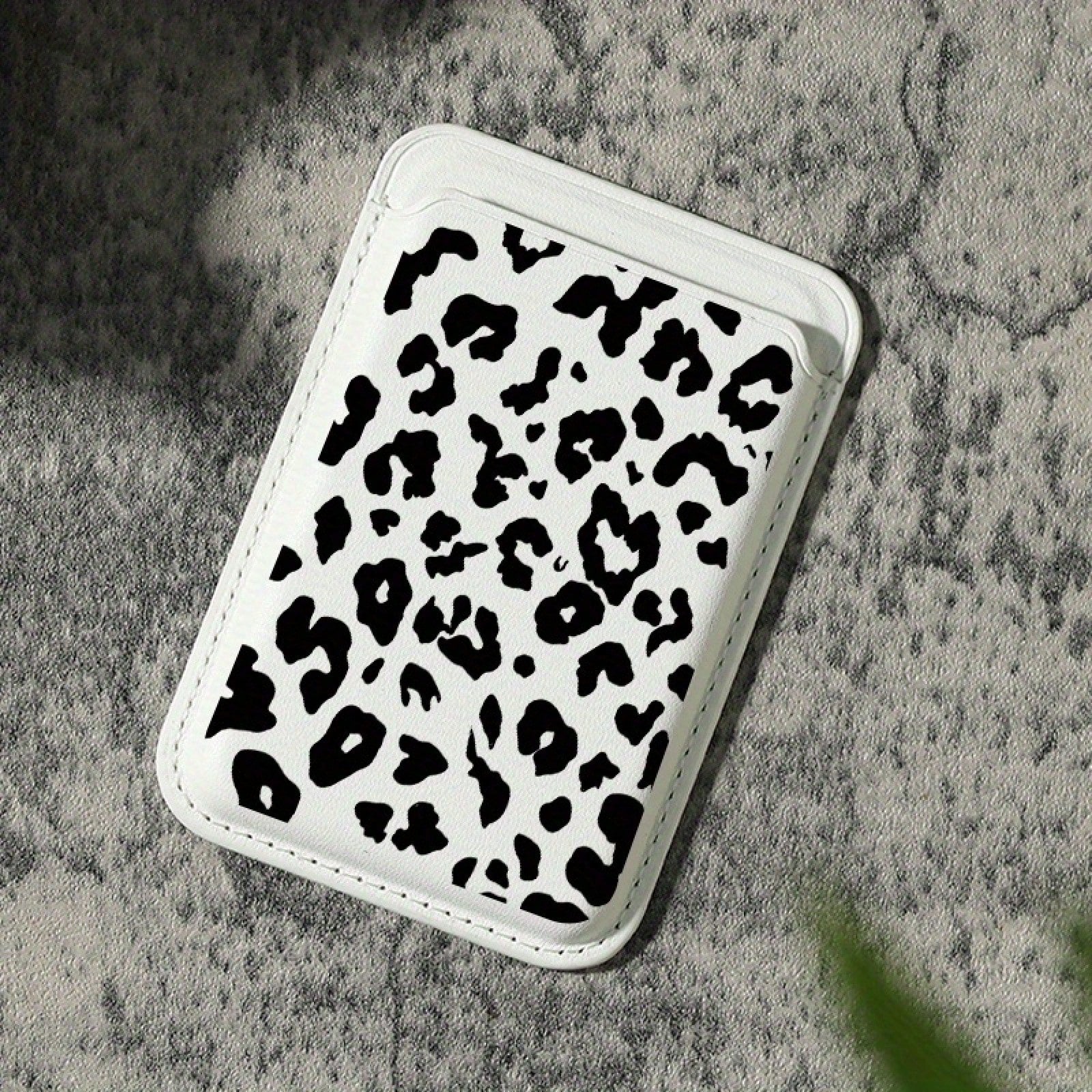Magnetic PU Leather Card Bag Personality Pattern Cartoon Text Cute Mini Wallet For Magnetic Artificial Leather Wallet Phone Case For Iphone 16 Pro Max, 15/14 PLUS, 13/12/11 Pro Galaxy S25 Edge S24F