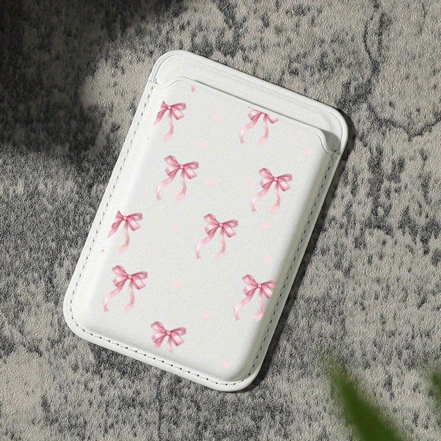 Magnetic PU Leather Card Bag Personality Pattern Cartoon Text Cute Mini Wallet For Magnetic Artificial Leather Wallet Phone Case For Iphone 16 Pro Max, 15/14 PLUS, 13/12/11 Pro Galaxy S25 Edge S24F
