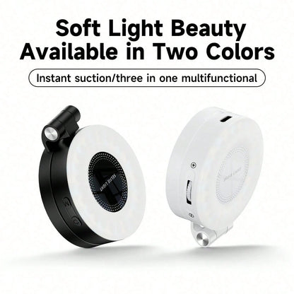 Magnetic Selfie Light, Live Broadcast Makeup Light, Portable Outdoor Selfie Pocket Light
