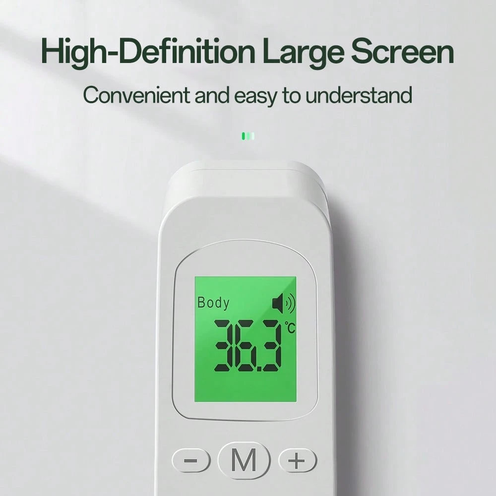 MAMIJOY Non-Contact Infrared Thermometer With Large LED Display (Batteries Not Included), Suitable As Thanksgiving Gift