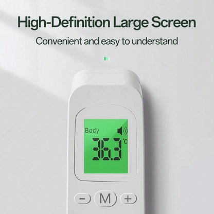MAMIJOY Non-Contact Infrared Thermometer With Large LED Display (Batteries Not Included), Suitable As Thanksgiving Gift