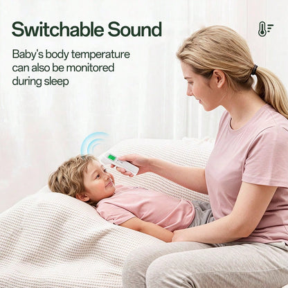 MAMIJOY Non-Contact Infrared Thermometer With Large LED Display (Batteries Not Included), Suitable As Thanksgiving Gift