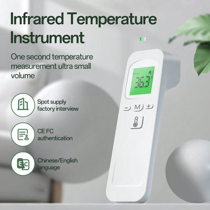 MAMIJOY Non-Contact Infrared Thermometer With Large LED Display (Batteries Not Included), Suitable As Thanksgiving Gift