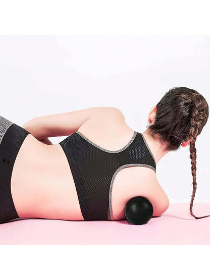 Massage Lacrosse Ball, Suitable For Muscle Soreness, Shoulders, Neck, Back, Feet, Body, Deep Tissue, Trigger Points, Muscle Knots, Yoga And Myofascial Release