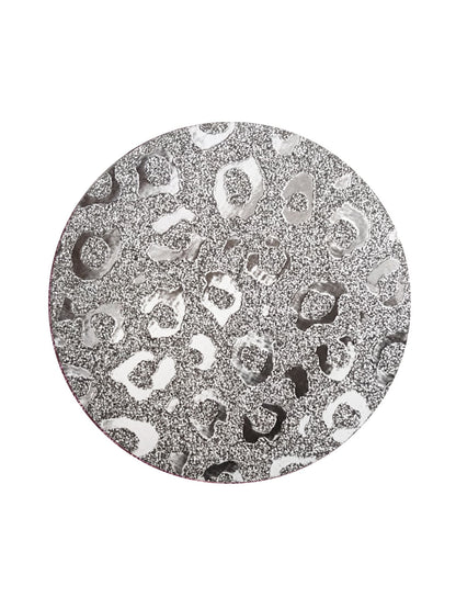 MEIKAXIU 2pcs Leopard Print Car Coaster