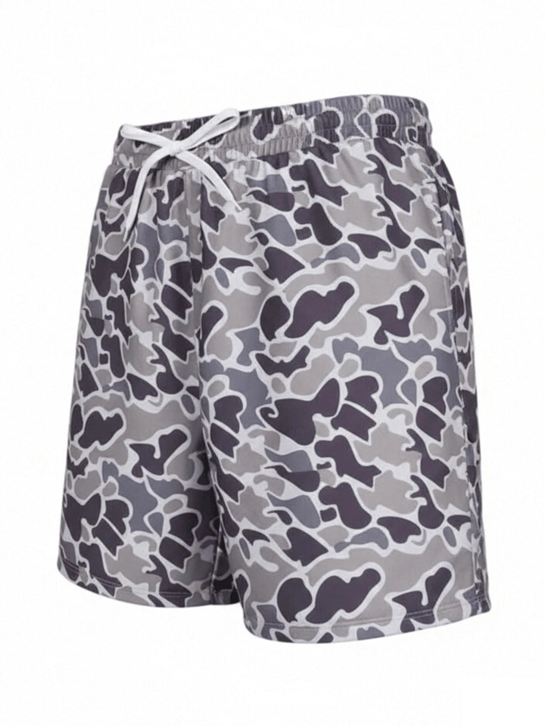 Men's And Women's Camo Shorts Adult Cmouflage Print Beach Casual Swim Short Trunks