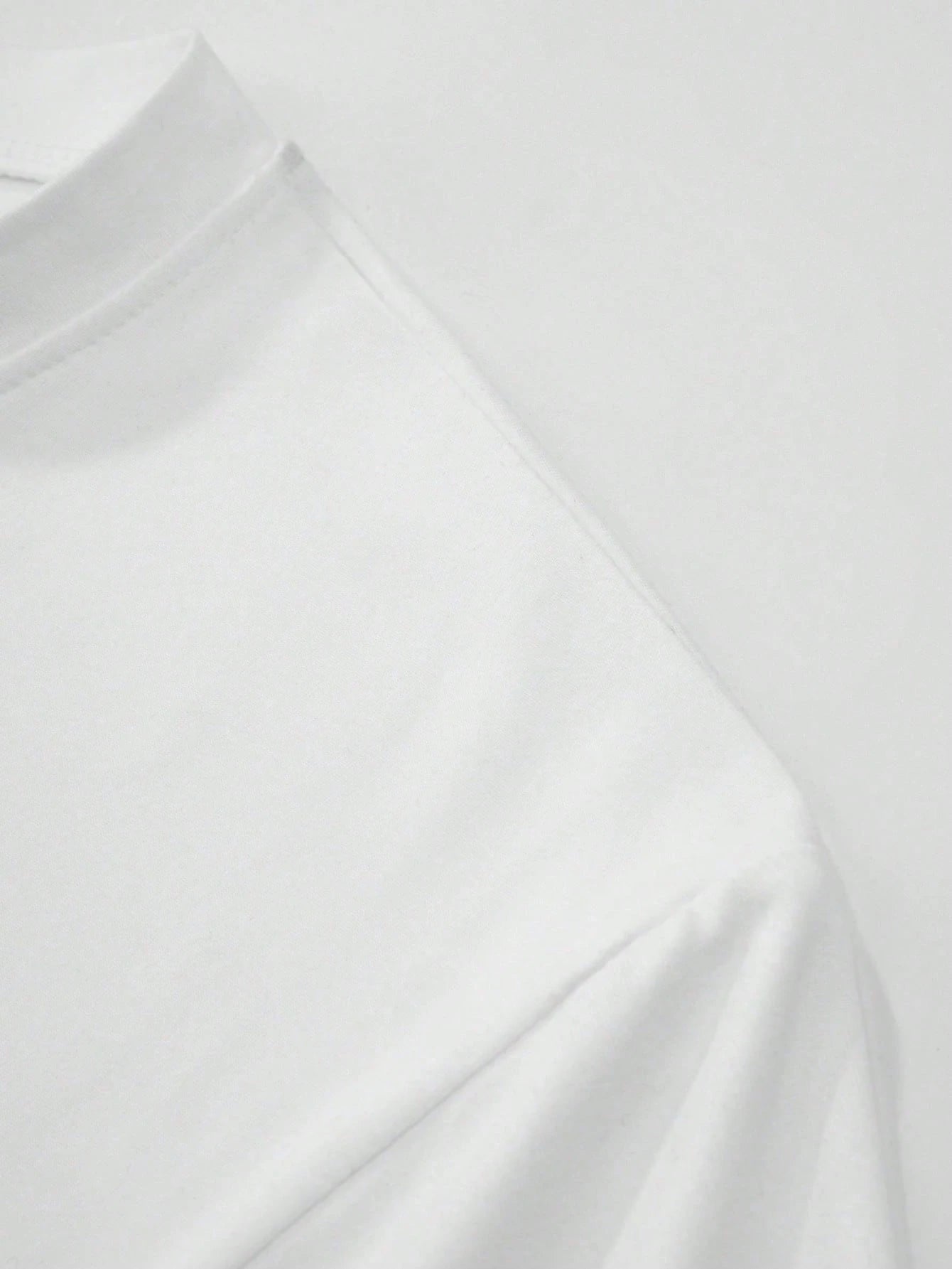 Men's Summer Casual Solid Color Short Sleeve T-Shirt, Breathable & Comfortable, Fashionable