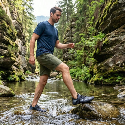 Mens Water Shoes Non-Slip Quick Dry Beach Wading Swimming Shoes Lightweight OutdoorTrekking Shoes For Holiday Sport Sneakers