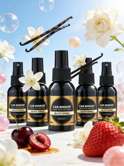 Mini Car Diffuser Gift Set, Long-Lasting Air Freshener, Car Deodorizer Diffuser, 2-In-1 Car Humidifier And Air Freshener, Cute Car Accessories For Women, Fashionable Car Decor, Suitable For Car, Home