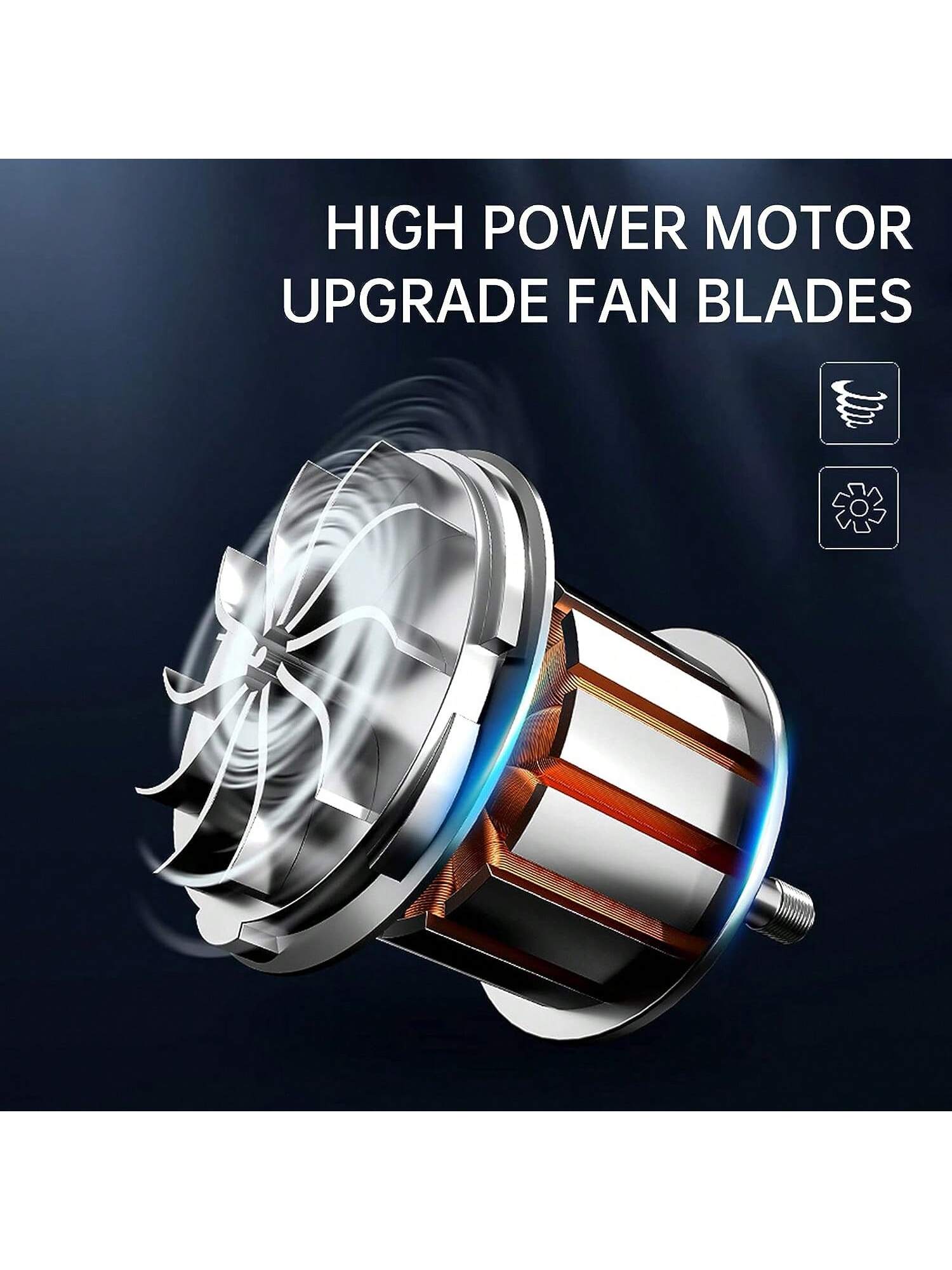 Mini Car Vacuum Cleaner- Powerful Suction, High Performance, Compact & Efficient, 12V Power- Easily Clean Every Crevice And Groove Of Car Interior