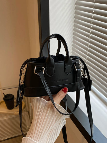 Mini Fashion Women Crocodile Embossed Handbag Bucket Bag