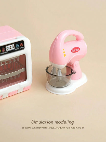 Miniature Appliances, Camping Tableware Set, Decorative Collectibles, Dessert Table Accessories, Activity Display Props, Realistic Model, Game Accessories, Roleplay Set