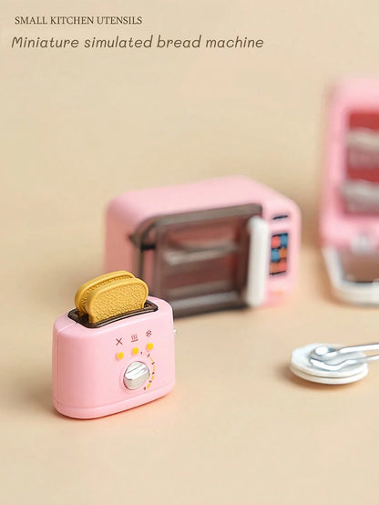 Miniature Appliances, Camping Tableware Set, Decorative Collectibles, Dessert Table Accessories, Activity Display Props, Realistic Model, Game Accessories, Roleplay Set