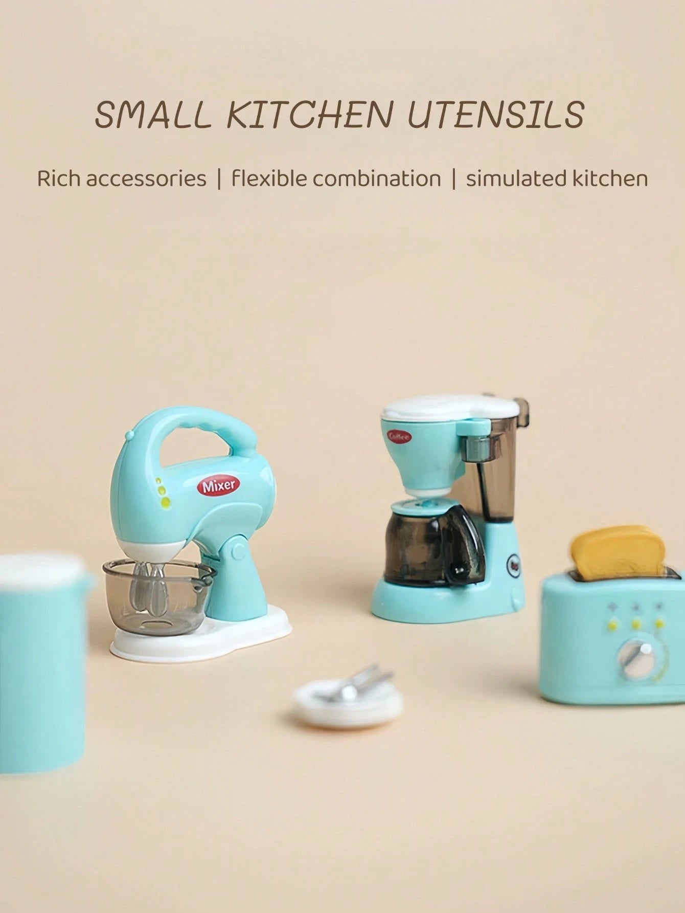 Miniature Appliances, Camping Tableware Set, Decorative Collectibles, Dessert Table Accessories, Activity Display Props, Realistic Model, Game Accessories, Roleplay Set