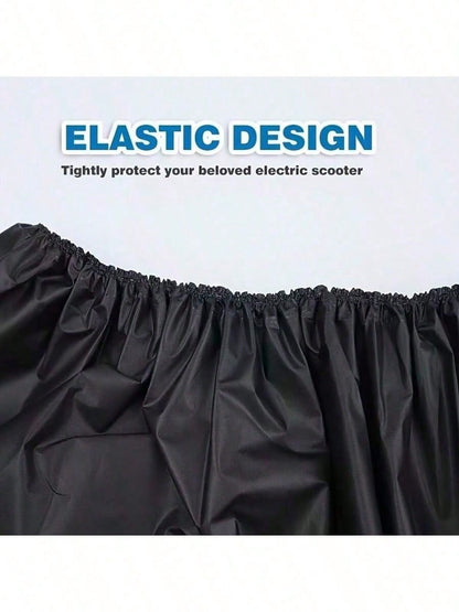 Motorcycle/Bicycle/Electric Scooter Cover- Waterproof, Dustproof, UV-Resistant And Snowproof Cover, Black Motorcycle Accessory, Fits Most Motorcycles And Bicycles