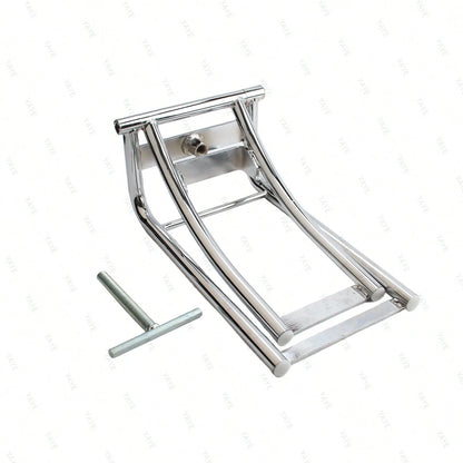 Motorcycle Rear Wheel Auxiliary Replacement & Repair Tool- Height Adjustable Lift Stand (Suitable For Dirt Bike And Motocross Bike Maintenance)