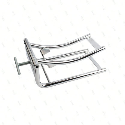 Motorcycle Rear Wheel Auxiliary Replacement & Repair Tool- Height Adjustable Lift Stand (Suitable For Dirt Bike And Motocross Bike Maintenance)